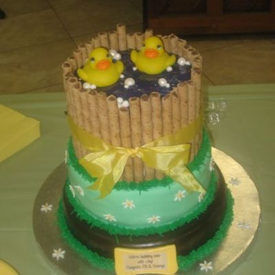 Rubber Ducky Cake