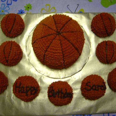 Basketball Birthday Cake