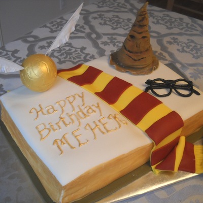 Harry Potter Theme Cake
