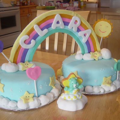 Care Bears Birthday Cake