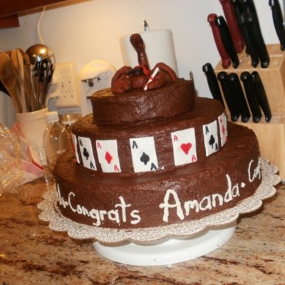 Amanda's Graduation Cake.