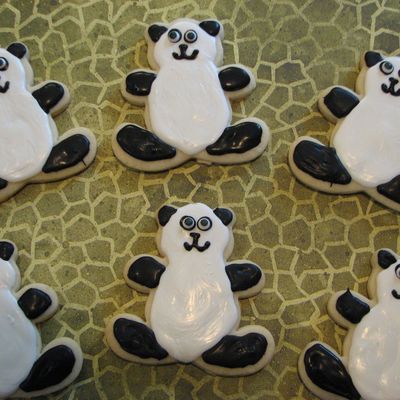 Panda Cookies
