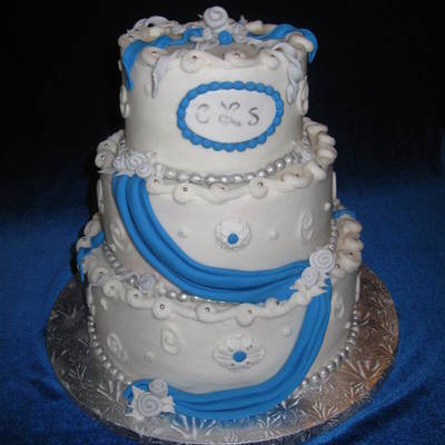 60Th Birthday Silver And Blue