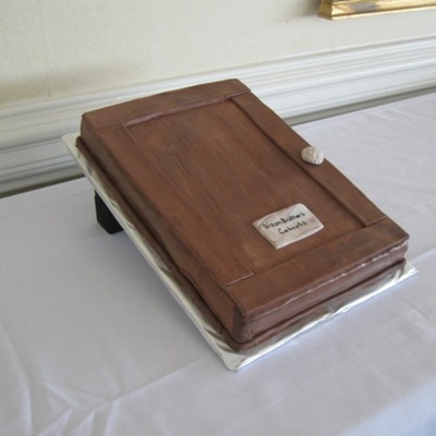Cabinet Door Grooms Cake