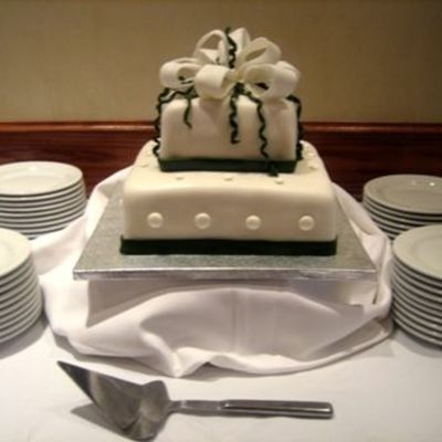 Wedding Shower - Stacked Fondant Squares
