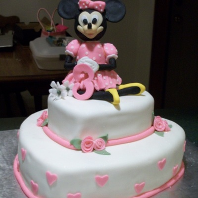 Minnie Mouse Birthday Cake