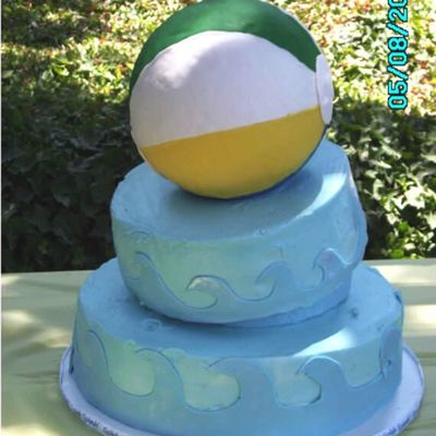 Pool Party Cake.