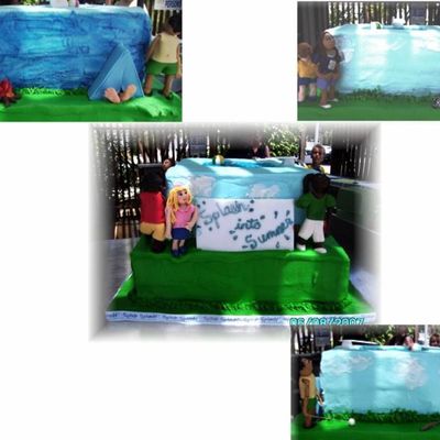 Splash Into Summer Party Cake