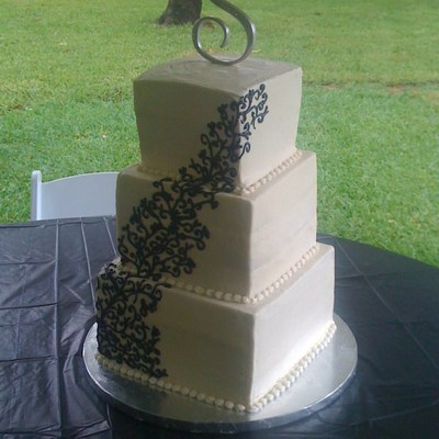 Black And White Wedding