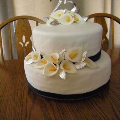 25Th Anniversary Cake