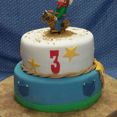 Cowboy Birthday Cake