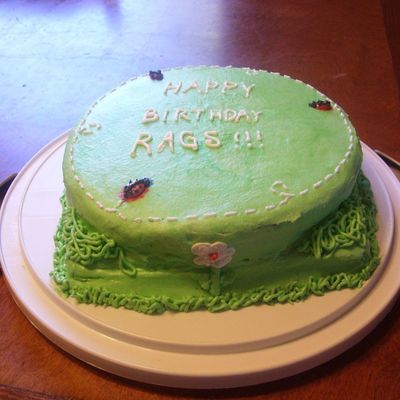 Rags' B-Day Cake.