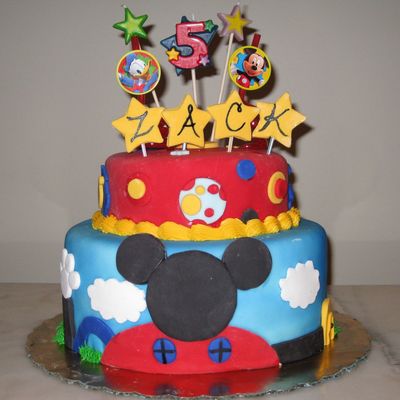 Mickey Mouse Clubhouse Cake