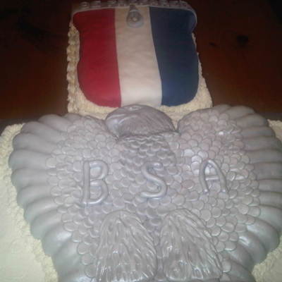 Eagle Scout Badge Cake