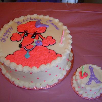 Pink Poodle In Paris