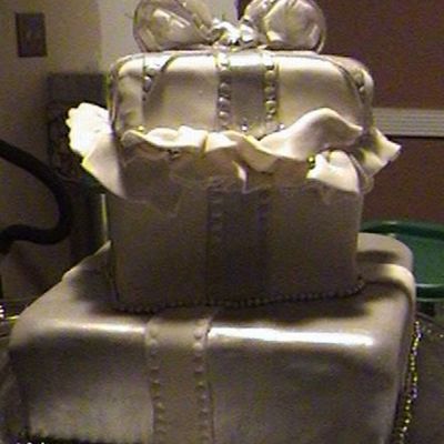 Silver & Ivory Gift Boxes