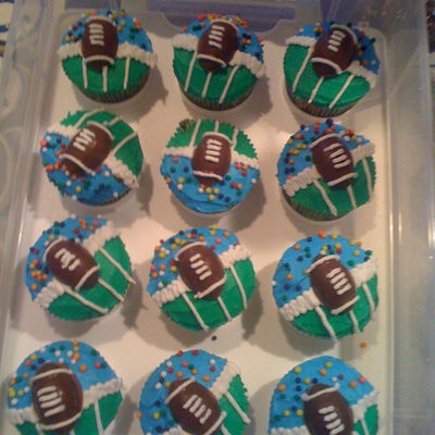 Superbowl Cupcakes