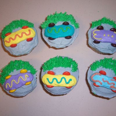 Skateboard Cupcakes