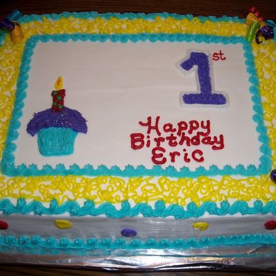 Cupcake 1St Brithday