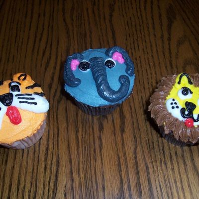 Animal Cupcakes