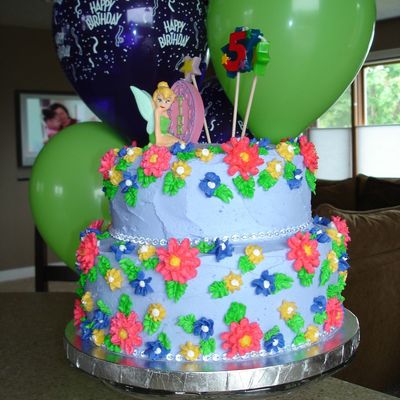 Tinker Bell Birthday Cake