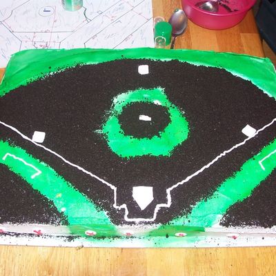 Made This Along With The Ribbon Cake