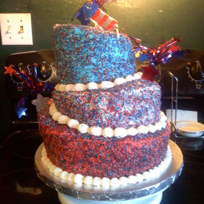 4Th Of July Topsy Turvey