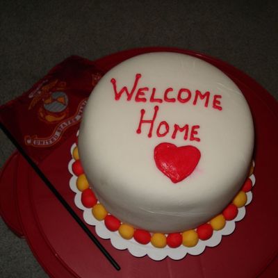 Welcome Home Cake