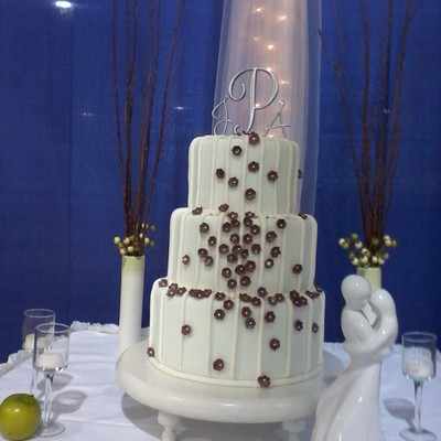 Round Wedding Cake/dummy Cake