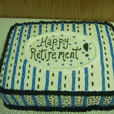 Retirement Cake