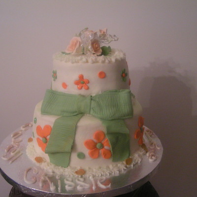 Birthday Cake For Three Friends At Church