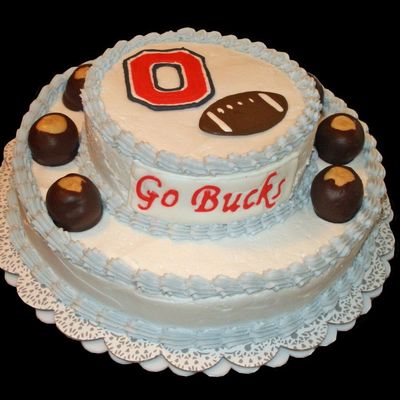 Ohio State Buckeyes Cake