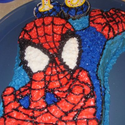 Spiderman Cake
