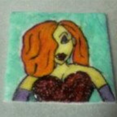 Jessica Rabbit Plaque