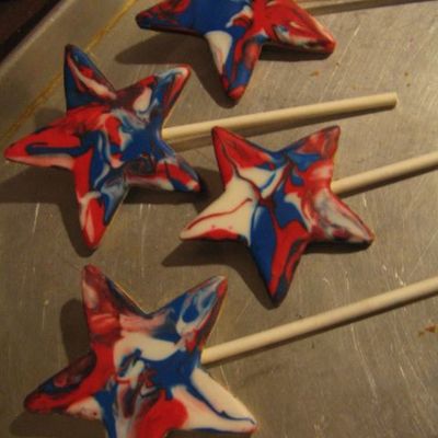 4Th Of July Star Cookies