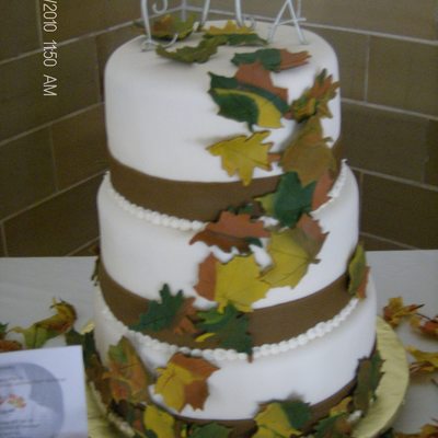 Fall Wedding Cake