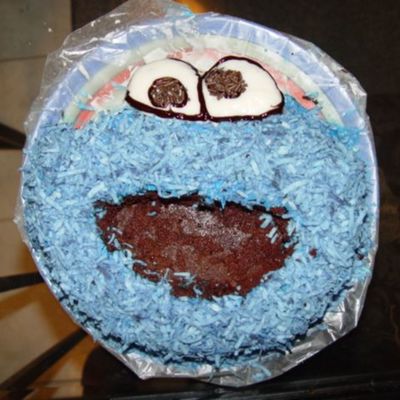 Gabe's 3Rd Bday! Cookie Monster
