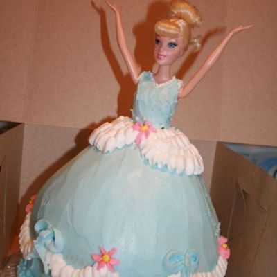 Cinderella Doll Cake