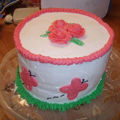 Roses And Butterflies