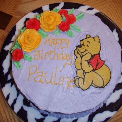 Pooh B-Day Cake