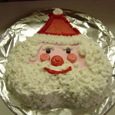 Heart Pan Santa Claus