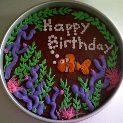 Brownie Fish Cake