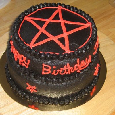 Goth Cake