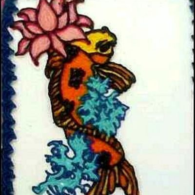 Koi & Lotus