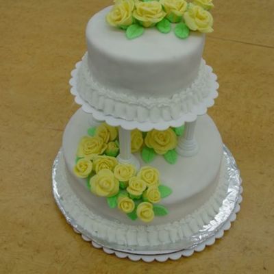 Wilton Class 3 Fondant Cake