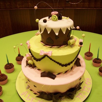 Lime Green Whimsical