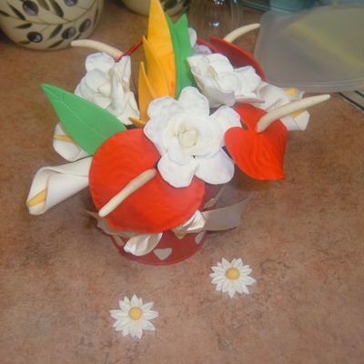 Gumpaste Flower Bouquet