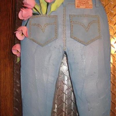 Blue Jean Birthday Cake