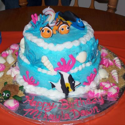 Nemo Birthday Cake