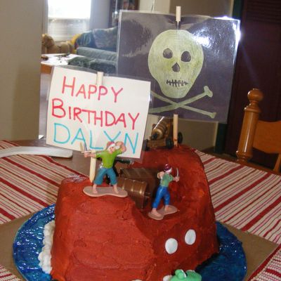 Pirate Birthday Cake